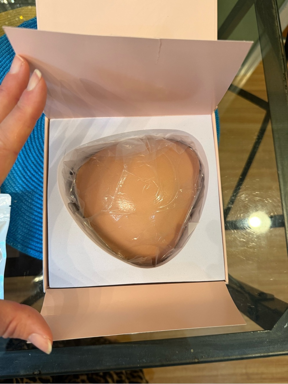 Boomba - ultra boost insets/size C
Nude Heart-Shaped Adhesive bra padding